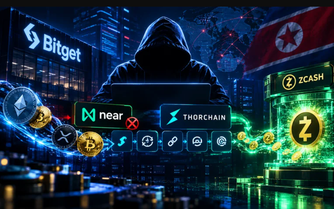 Bitget黑客转战Zcash隐私池：Near拒绝5000万美元换币后，赃款流向何处？